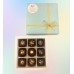 Набор шоколадных конфет  90 гр в коробке из дизайнерского картона
